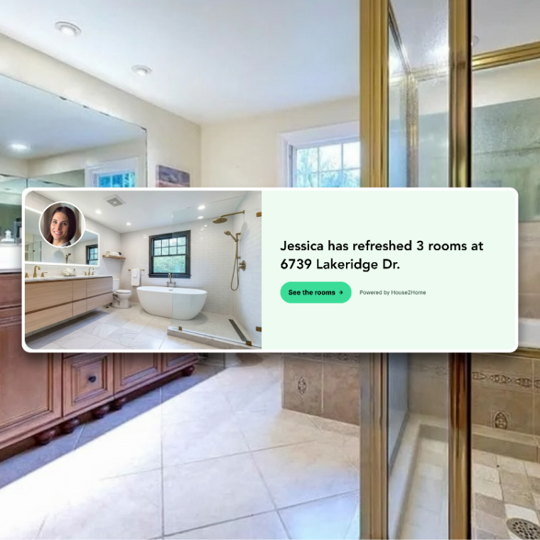 The widget on a listing page
